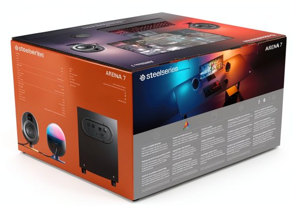 SteelSeries Arena 7 Gaming Speakers RGB Bluetooth 2.1-14