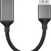 Insignia DisplayPort to HDMI Adapter 4K Ultra HD Braided-5