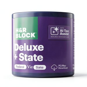 H&R Block Deluxe Tax Software Home Investment Deductions-0