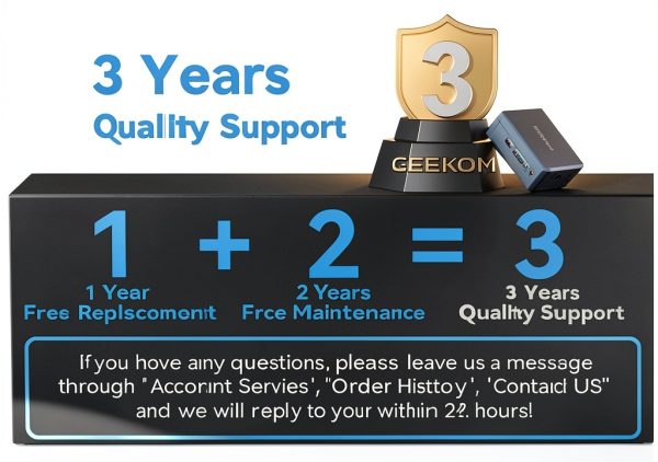 GEEKOM IT13 Mini PC Intel i5 13600H 16GB RAM 1TB SSD-12