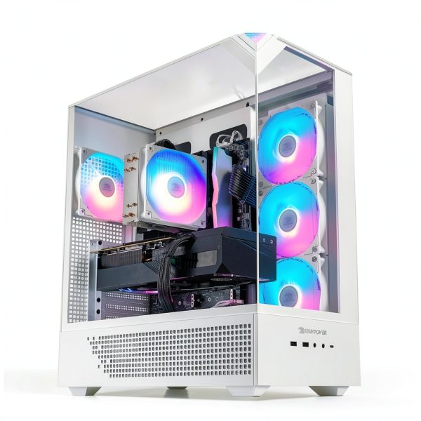 iBUYPOWER Gaming Desktop AMD Ryzen 7 RTX 5060 16GB DDR5-1