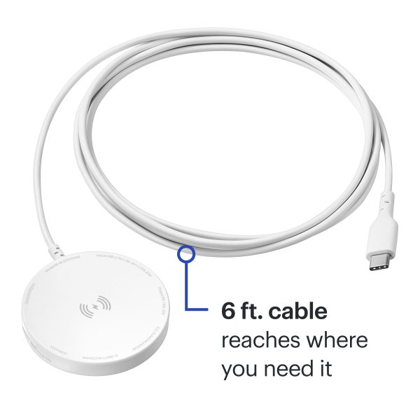 Best Buy Magnetic Wireless Charger 10W MagSafe Qi Compatible-2