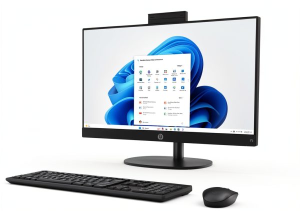 HP Copilot+ PC 24 Touch Screen All-in-One Ryzen AI 5-6