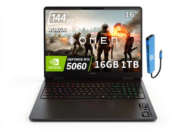 HP OMEN 16 Gaming Laptop Ryzen 9 RTX 5060 144Hz Display-0