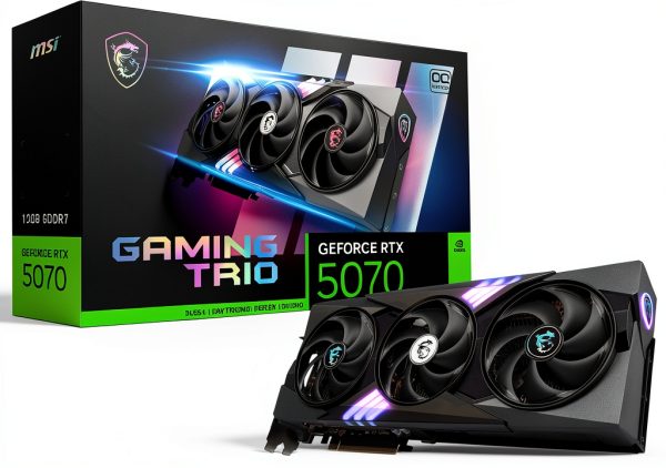 MSI NVIDIA GeForce RTX 5070 12G GAMING TRIO OC Graphics Card-0