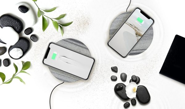Einova Charging Stone Wireless Fast Charger Natural Stone-6