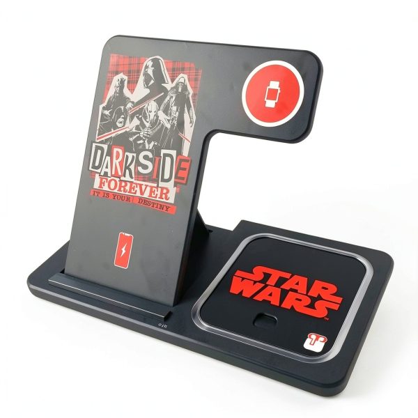 Apple 3 in 1 Wireless Charger Station Dark Side Darth Vader-0