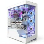 CLX Horus Gaming Desktop Intel Ultra 9 RTX 5080 White PC-0