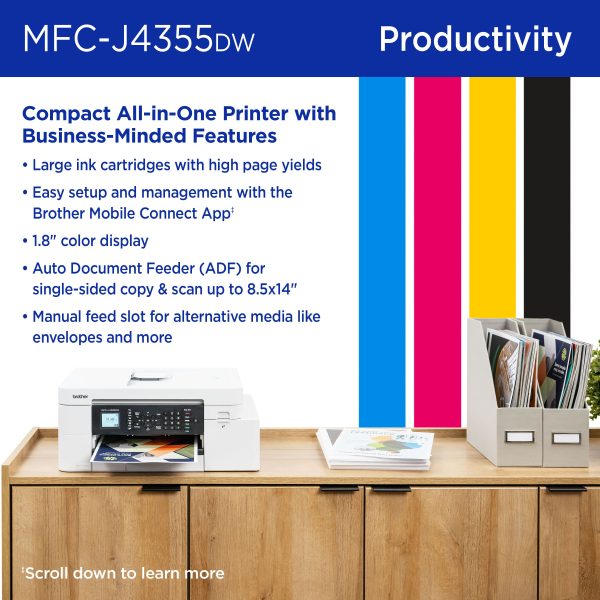 Brother INKvestment 4355 Wireless All in One Inkjet Printer-4
