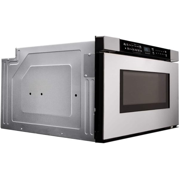 Sharp 24 Inch Built In Microwave Drawer Oven Stainless Steel-7