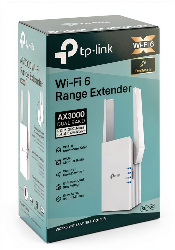 TP-Link AX3000 Wi-Fi 6 Range Extender Dual Band Coverage-4