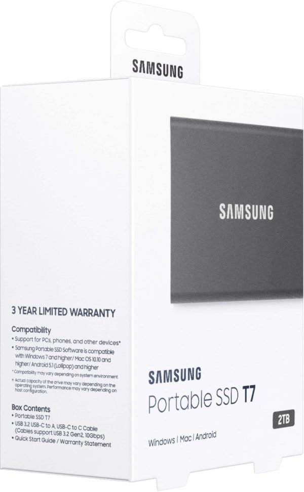 Samsung T7 Portable SSD USB 3.2 Gen 2 Hardware Encryption-12