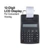 Staples Printing Calculator 12 Digit LCD Display Desktop-1