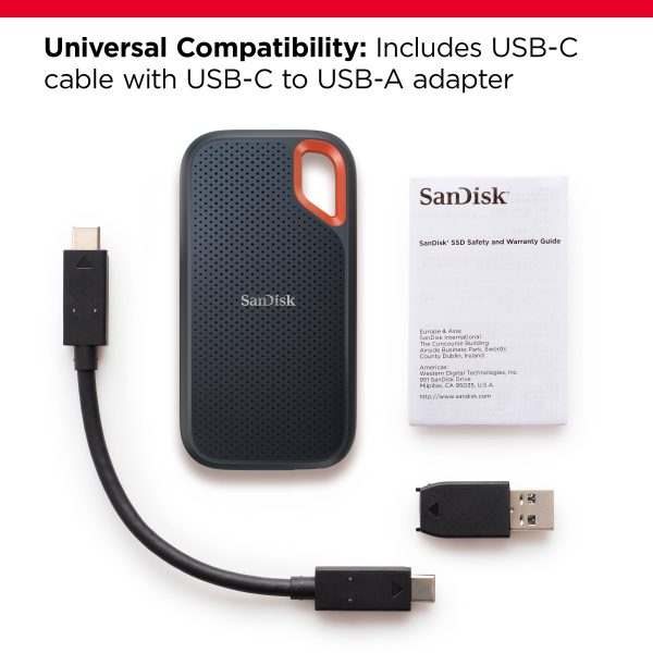 SanDisk Extreme Portable SSD External USB C NVMe Storage-11