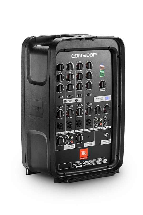 JBL EON208P Portable PA System Bluetooth 8-Channel Mixer-5