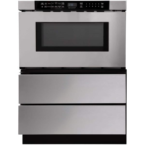 Sharp 24 Inch Built In Microwave Drawer Oven Stainless Steel-2