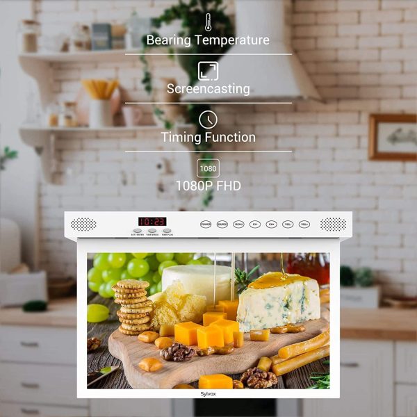Sylvox Kitchen Smart TV Google TV Rotating Screen-1