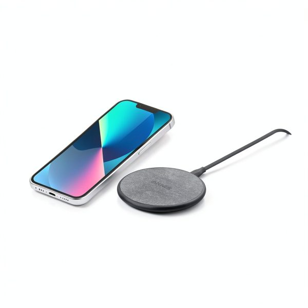 Wireless Charger Fast Charging Fabric Design Phone Safety-3