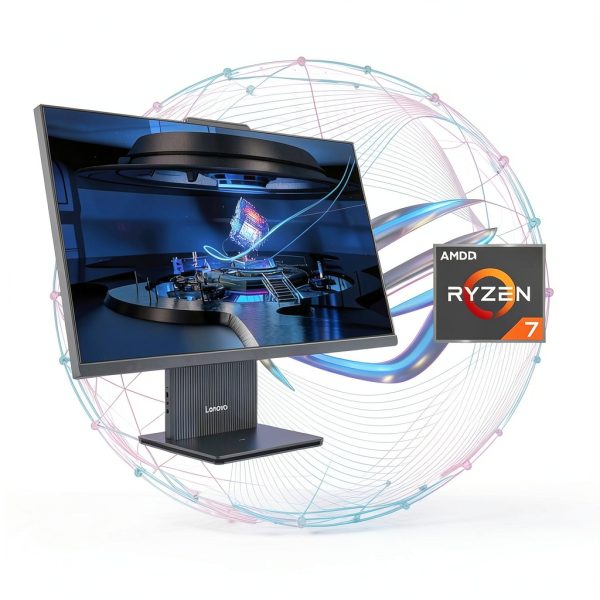 Lenovo IdeaCentre All in One Ryzen 7 Touchscreen Business PC-2