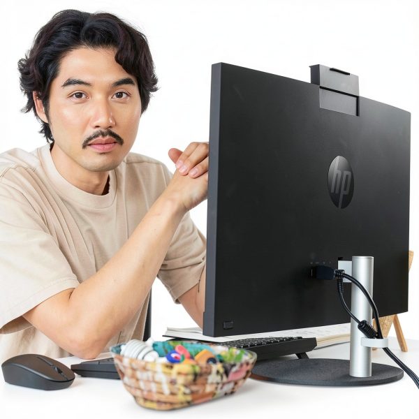 HP Copilot+ PC 24 Touch Screen All-in-One Ryzen AI 5-13