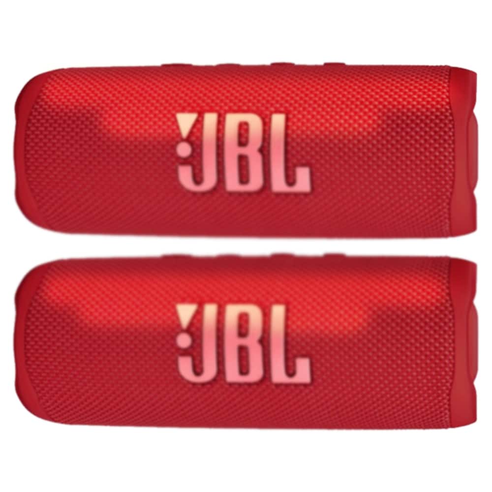 JBL Flip 6 speaker in a pool setting showcasing waterproof design