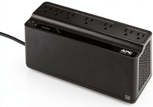 APC Back UPS 650VA Battery Backup Surge Protection-0