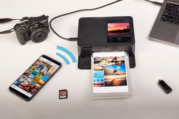 Canon SELPHY CP1500 Wireless Compact Photo Printer Black-17