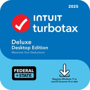 TurboTax Deluxe Tax Software Maximum Refund Guarantee-0