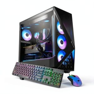 iBUYPOWER Gaming Desktop AMD Ryzen 7 9800X3D Radeon RX-0