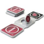 Wisconsin Badgers 3 in 1 Foldable Charger Keyscaper-0