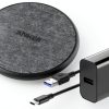 Wireless Charger Fast Charging Fabric Design Phone Safety-0