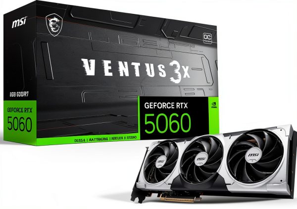 MSI NVIDIA GeForce RTX 5060 8G VENTUS 3X OC Graphics Card-0