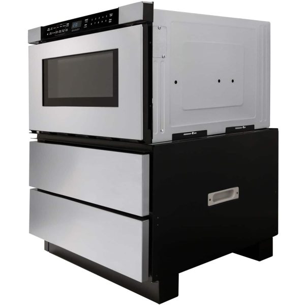 Sharp 24 Inch Built In Microwave Drawer Oven Stainless Steel-3