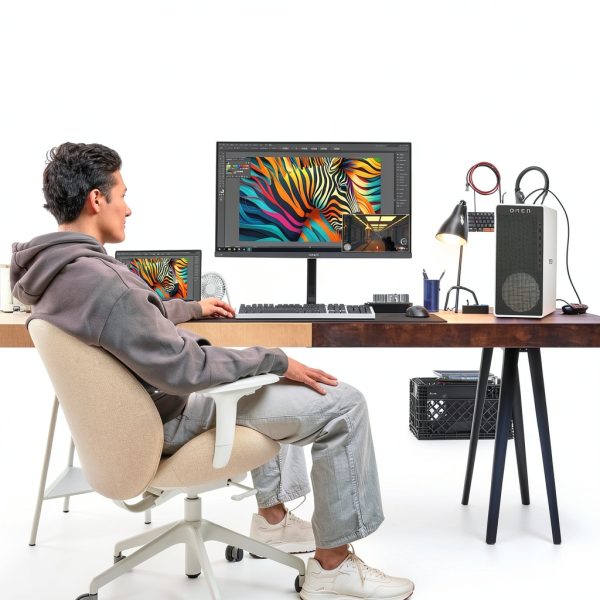 HP OMEN 16L Gaming Desktop Intel Core Ultra 7 RTX 5060 Ti-12