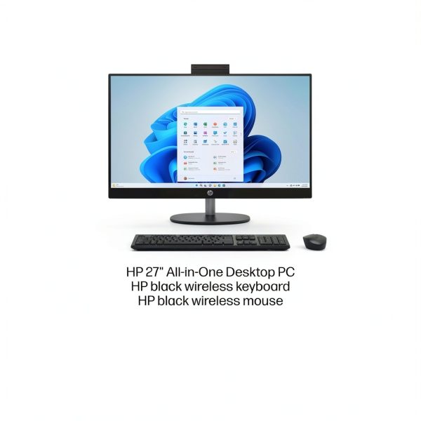 HP 27 Touch Screen All in One AMD Ryzen 7 16GB Memory-4