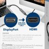 Insignia DisplayPort to HDMI Adapter 4K Ultra HD Braided-7
