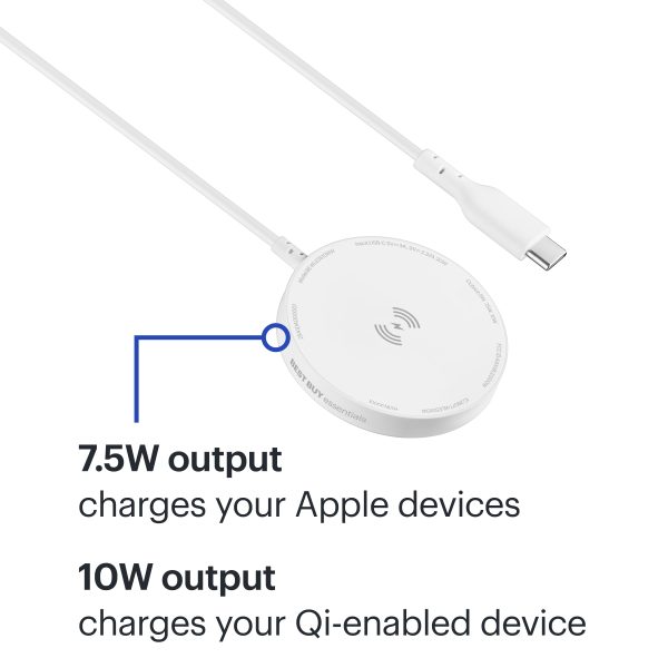 Best Buy Magnetic Wireless Charger 10W MagSafe Qi Compatible-3