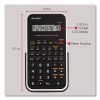 EL501X2BWH Scientific Calculator for Students Math Functions-1