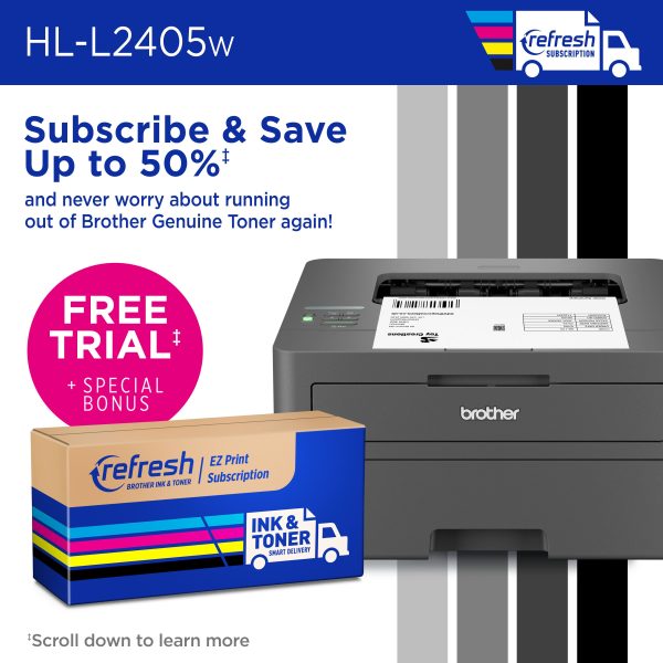 Brother HL L2405W Wireless Laser Printer for Home Office-4