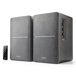 Edifier R1280DB Bluetooth Bookshelf Speakers Black Brown-0