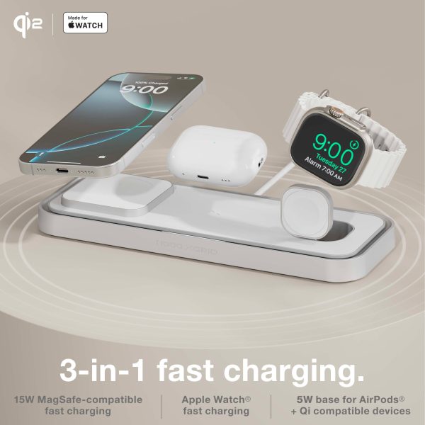 XDP3 3-in-1 Wireless Charging Pad MagSafe Qi2 Fast Charging-1