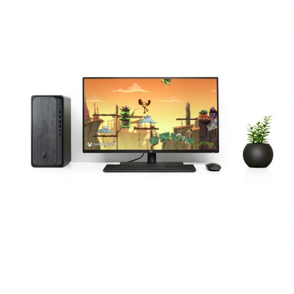 HP OmniDesk Desktop AMD Ryzen 3 8300G 8GB DDR5 SSD-5