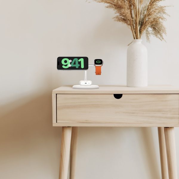 Anker 3 in 1 Magnetic Charging Stand Qi2 Fast Wireless-5