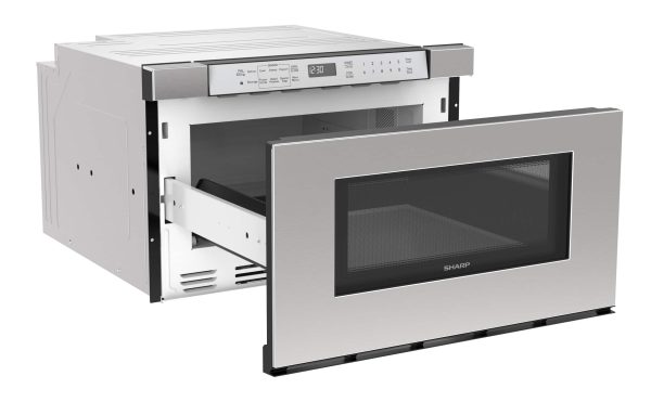 Sharp Drawer Microwave Sensor Cooking Stainless Steel Built-4