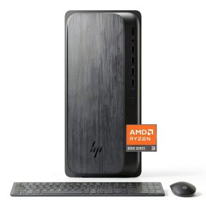 HP OmniDesk Desktop AMD Ryzen 3 8300G 8GB DDR5 SSD-0
