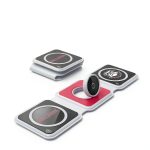Georgia Bulldogs 3 in 1 Foldable Charger Keyscaper Wireless-0