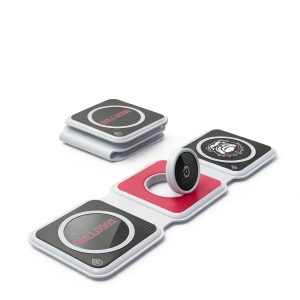 Georgia Bulldogs 3 in 1 Foldable Charger Keyscaper Wireless-0