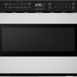 Sharp 24 Inch Built In Microwave Drawer Oven Stainless Steel-0