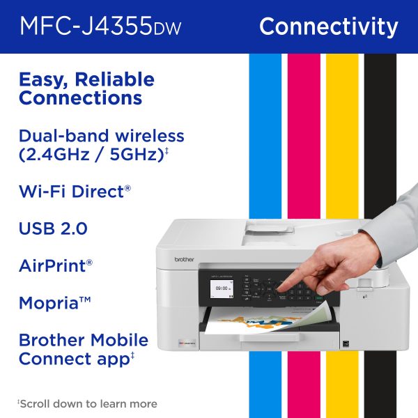 Brother INKvestment 4355 Wireless All in One Inkjet Printer-6
