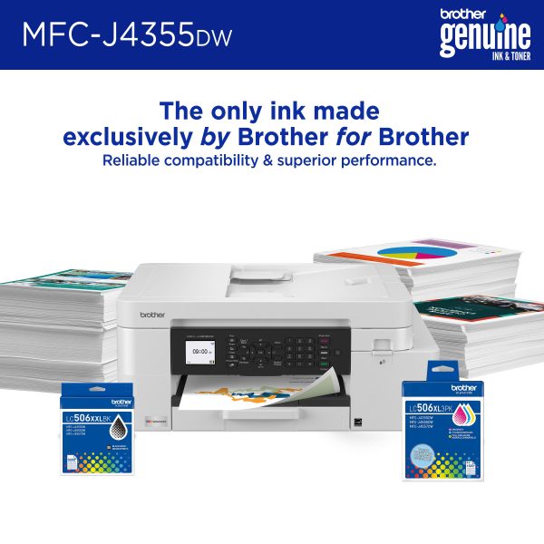 Brother INKvestment 4355 Wireless All in One Inkjet Printer-3